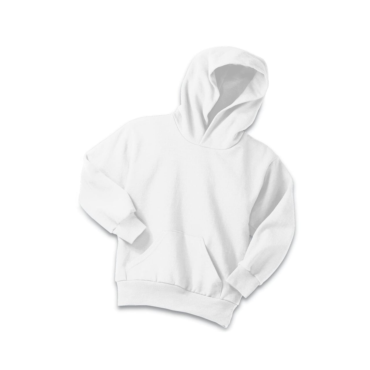 Port & Company® Neutrals Youth Core Fleece Pullover Hooded Sweatshirt